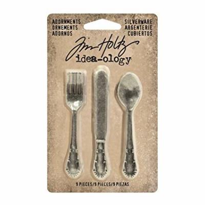 Idea-ology Tim Holtz - Adornments Silverware